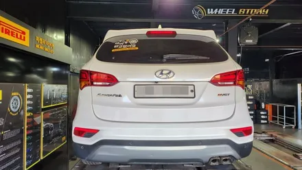 대림동 현대 싼타페 (235/55R19)-불안정하고 거친도로에서 최적의 핸들링과 제동 퍼포먼스를 제공해주는 콘티넨탈 크로스 컨택 LX스포츠 교체후기 / 서울 구로, 양천, 동작, 관악, 영등포, 부천, 안양