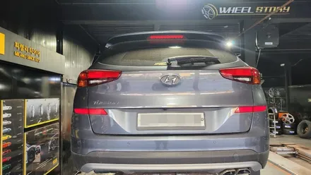 신길동 현대 투싼 (225/60R17)-뛰어난 내마모성과 긴수명을 자랑하는 고성능 SUV사계절용 타이어, 한국타이어 다이나프로 컴포트 HL3 / 서울 구로, 양천, 동작, 관악, 영등포, 부천, 안양