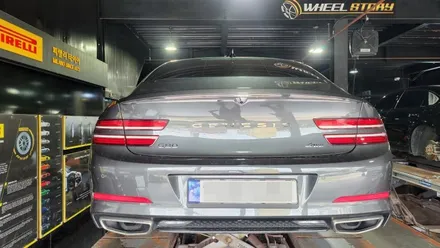 당산동 제네시스G80 (245/40R20, 275/35R20)-20인치 고성능 순정타이어,피렐리 피제로 올시즌 (GOE) NCS 작업후기 / 서울 구로, 양천, 동작, 관악, 영등포, 부천, 안양