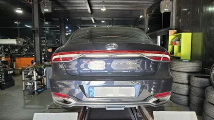 고척동 현대 뉴 그랜저 (245/45ZR18)-승차감과 정숙성에 주안점을 두고 개발한 한국타이어 최신형 사계절용타이어 벤투스 슈퍼컴포트 에어S / 서울 구로, 양천, 동작, 관악, 영등포, 부천, 안양