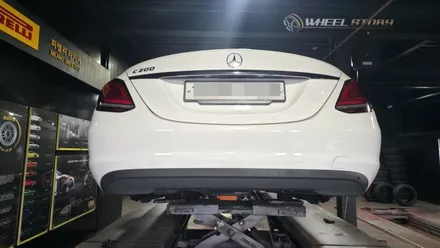 신월동 벤츠 C클래스 C200 (225/50ZR17)-승차감, 계절대응능력, 저소음 성능까지 개선된 최신형 사계절타이어, 한국타이어 슈퍼컴포트 벤투스 에어 S / 서울 구로, 양천, 동작, 관악, 영등포, 부천, 안양