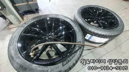 5시리즈에 신제품 미쉐린 PS올시즌4 장착했습니다~사계절타이어라 너무 좋네요! / 서울 구로, 양천, 동작, 관악, 영등포, 부천, 안양