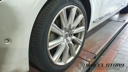S90 컷팅휠만들기 19인치 블랙 다이아몬드컷팅 / 서울 구로, 양천, 동작, 관악, 영등포, 부천, 안양