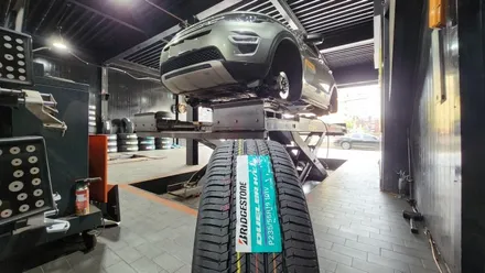 문래동 랜드로버 디스커버리 235/55R19 SUV용 사계절타이어, 브리지스톤 듀얼러 H/L400 작업후기 / 서울 구로, 양천, 동작, 관악, 영등포, 부천, 안양