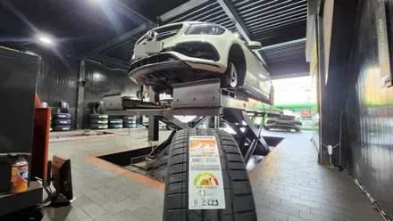 오류동 벤츠 A45 AMG 235/35ZR19 추천 프리미엄스포츠 타이어-정숙성, 젖은노면 안전성을 더욱 강화한 한국타이어 벤투스 S1 evo3 / 서울 구로, 양천, 동작, 관악, 영등포, 부천, 안양