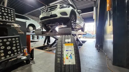가산동 벤츠GLC클래스 350e (235/55R19)-순정 피렐리 런플랫타이어 스콜피온 베르디(MOE) 교체작업후기!​ / 서울 구로, 양천, 동작, 관악, 영등포, 부천, 안양