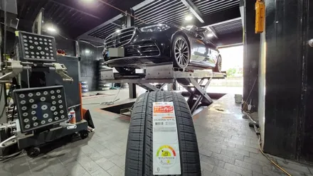 당산동 벤츠 S클래스 500 (255/40ZR20)-사계절내내 탁월한 드라이빙 퍼포먼스를 발휘해주는 한국타이어 슈퍼스포츠 올시즌 벤투스 S1 evo Z AS / 서울 구로, 양천, 동작, 관악, 영등포, 부천, 안양
