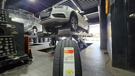 가산동 아우디 A4 (245/40ZR18)-프리미엄급의 정숙성과 승차감, 사계절 안전 주행까지 뛰어난 한국타이어 슈퍼컴포트 벤투스 에어 S / 서울 구로, 양천, 동작, 관악, 영등포, 부천, 안양