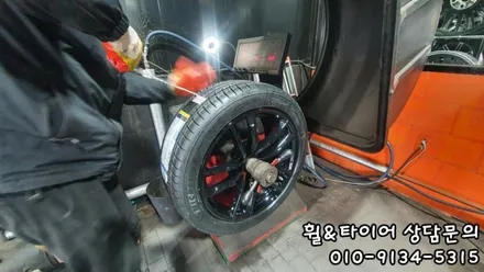 5시리즈에 신제품 미쉐린 PS올시즌4 장착했습니다~사계절타이어라 너무 좋네요! / 서울 구로, 양천, 동작, 관악, 영등포, 부천, 안양
