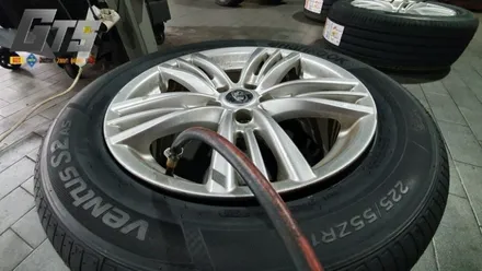 인피니티 G25 225/55R17 한국타이어 벤투스 S2AS 개봉동 천왕동 구로동 타이어싼곳에서 장착했어요! / 서울 구로, 양천, 동작, 관악, 영등포, 부천, 안양