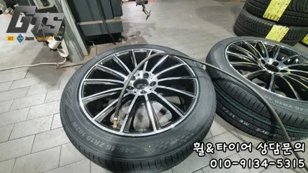 인지(INZI) 마차휠 19인치업 벤츠 GLB 장착 / 서울 구로, 양천, 동작, 관악, 영등포, 부천, 안양