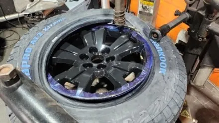 역삼동 쉐보레 콜로라도 255/65R17-온-오프로드 모든 노면에서 강력한 구동력을 발휘해주는 한국타이어 다이나프로 (올터터레인 익스트림) AT2 / 서울 구로, 양천, 동작, 관악, 영등포, 부천, 안양