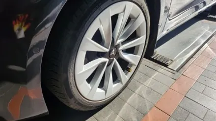 당산동 테슬라 모델3-19인치 반무광블랙  휠분체 도장 작업후기 / 서울 구로, 양천, 동작, 관악, 영등포, 부천, 안양