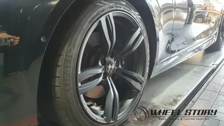 매트그레이 19인치 휠도색 BMW 5시리즈 [독산동 시흥동 난향동 삼성동] / 서울 구로, 양천, 동작, 관악, 영등포, 부천, 안양