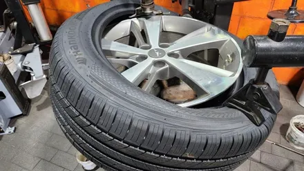 영등포동 제네시스GV80 (265/50R20) SUV 사계절용타이어싼곳, 한국타이어 신제품 다이나프로 프리미엄 컴포트 HPX 교체작업 후기 / 서울 구로, 양천, 동작, 관악, 영등포, 부천, 안양
