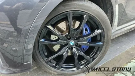 신월동 신정동 가산동 블랙휠도색 가격 비용 BMW X7 22인치 / 서울 구로, 양천, 동작, 관악, 영등포, 부천, 안양