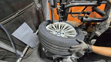 시흥동 BMW 420d (225/45ZR18)-추천 컴포트 사계절타이어, 한국타이어 벤투스 S2 AS 작업후기 / 서울 구로, 양천, 동작, 관악, 영등포, 부천, 안양