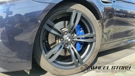 매트그레이 19인치 휠도색 BMW 5시리즈 [독산동 시흥동 난향동 삼성동] / 서울 구로, 양천, 동작, 관악, 영등포, 부천, 안양
