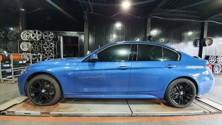 영등포동 BMW 3시리즈-18인치 휠 블랙유광 분체도색 작업후기 / 서울 구로, 양천, 동작, 관악, 영등포, 부천, 안양