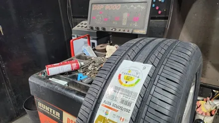 영등포동 제네시스GV80 (265/50R20) SUV 사계절용타이어싼곳, 한국타이어 신제품 다이나프로 프리미엄 컴포트 HPX 교체작업 후기 / 서울 구로, 양천, 동작, 관악, 영등포, 부천, 안양
