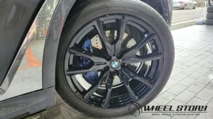 신월동 신정동 가산동 블랙휠도색 가격 비용 BMW X7 22인치 / 서울 구로, 양천, 동작, 관악, 영등포, 부천, 안양