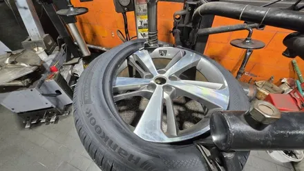 시흥동 제네시스 GV80 (265/50R20)–뛰어난 그립력과 핸들링, SUV에 최적화된 한국타이어 다이나프로 HPX 교체 후기 / 서울 구로, 양천, 동작, 관악, 영등포, 부천, 안양