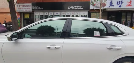 도봉구 강북구 썬팅, 그랜져차량에 적용한 은은한 브이쿨 K / 서울 성북구 안암동5가