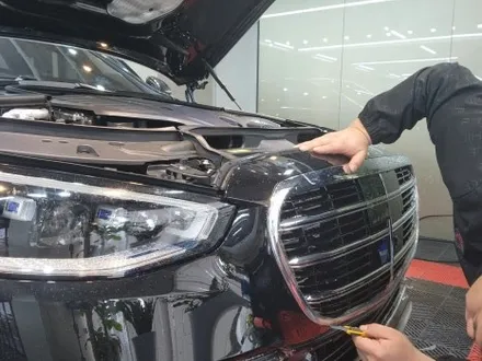 벤츠 S450 본넷 앞 범퍼 PPF 시공 / 서울 성북구 안암동5가