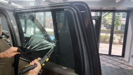 랜드로버 디스커버리 후퍼옵틱나노세라믹 썬팅으로 새롭게 / 서울 성북구 안암동5가