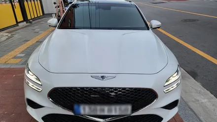 강서구 썬팅, 제네시스 G70 차량에 적용한 레인보우 V90 / 서울 성북구 안암동5가