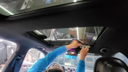 벤츠C클래스 브이쿨K 도봉 썬팅 / 서울 성북구 안암동5가