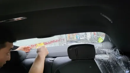 의정부 썬팅, 멀리서 찾아오신 벤츠 C63 쿠페 차주님! / 서울 성북구 안암동5가