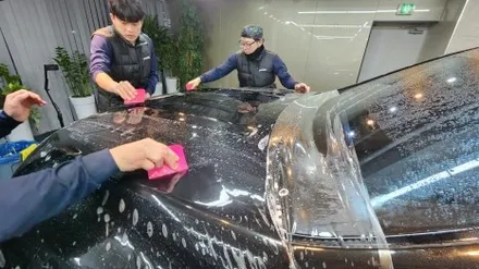 벤츠 신차패키지 솔라가드 썬팅 다르다. / 서울 성북구 안암동5가