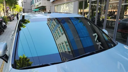 제네시스 GV80 쿠페 썬팅 추천, 솔라가드 퀀텀 농도 후기 / 서울 성북구 안암동5가