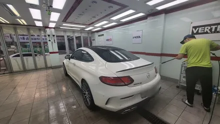의정부 썬팅, 멀리서 찾아오신 벤츠 C63 쿠페 차주님! / 서울 성북구 안암동5가