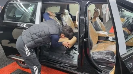 브이쿨 K 농도 전면 28% 측후면 05% 카니발 시공 / 서울 성북구 안암동5가
