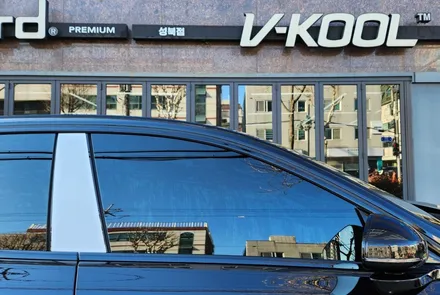폴스타4 루마버텍스 900 30% 15% 농도 썬팅 신차패키지 2채널블랙박스 하이패스 시공 후기 / 서울 성북구 안암동5가