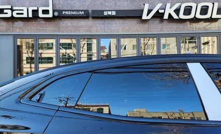 폴스타4 루마버텍스 900 30% 15% 농도 썬팅 신차패키지 2채널블랙박스 하이패스 시공 후기 / 서울 성북구 안암동5가