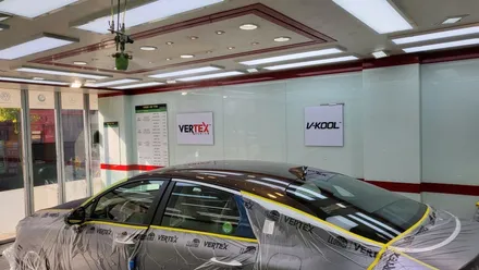 서대문구 썬팅, 레인보우 V90 전면 23% 측후면12 농도 시공! / 서울 성북구 안암동5가