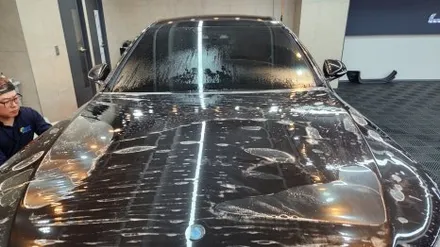 벤츠 S450 본넷 앞 범퍼 PPF 시공 / 서울 성북구 안암동5가