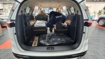 카니발 스노우화이트펄 신차패키지 시공 / 서울 성북구 안암동5가