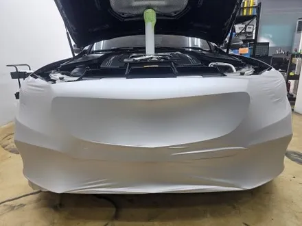 벤츠 w205 c63 AMG 타이니봇 울트라 매트 메탈릭 실버 라이트 전체랩핑 부천 제트존 인천 랩핑 PPF 전문점 / 부천시 소사구 송내동