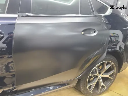 BMW X6 전체 랩핑 3M 사틴 블랙 제트존 / 부천, 광명, 부평