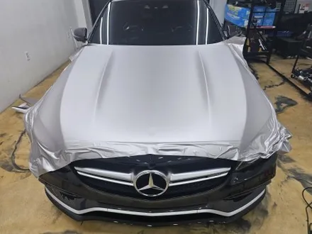 벤츠 w205 c63 AMG 타이니봇 울트라 매트 메탈릭 실버 라이트 전체랩핑 부천 제트존 인천 랩핑 PPF 전문점 / 부천시 소사구 송내동