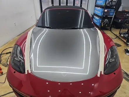 포르쉐 박스터 gts4.0 리퀴드 실버  비닐프로그 전체랩핑   제트존 구로랩핑 부천랩핑 송도랩핑 인천랩핑 / 부천시 소사구 송내동