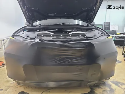BMW X6 전체 랩핑 3M 사틴 블랙 제트존 / 부천, 광명, 부평