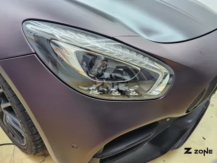 벤츠 GT S AMG  전체랩핑 타이니봇  메탈릭 매직 퍼플 제트존 부천랩핑 인천랩핑 송도랩핑 안산랩핑 구로 랩핑 광명랩핑 / 부천, 광명, 부평