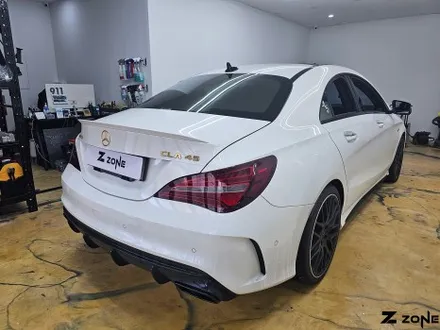 벤츠 CLA45 AMG 라이트 필름 테일램프 PPF 라이트 PPF 그레이 라인 띠 래핑 제트존 부천ppf / 부천, 광명, 부평