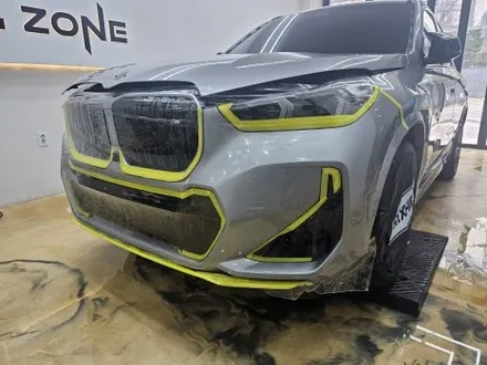 BMW X1 35i 프론트 패키지 PPF오닉쉴드 옵티컬 블랙 그릴랩핑 제트존 / 부천시 소사구 송내동