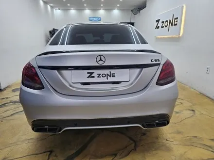벤츠 w205 c63 AMG 타이니봇 울트라 매트 메탈릭 실버 라이트 전체랩핑 부천 제트존 인천 랩핑 PPF 전문점 / 부천시 소사구 송내동